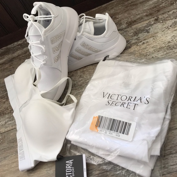 NWT VS MESH WHITE LEGGINGS! - Picture 4 of 4